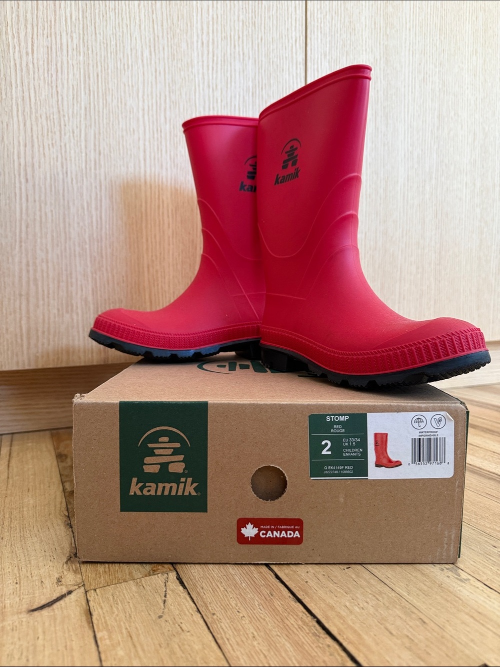 Kamik Stomp Rainboots